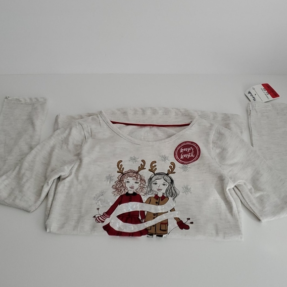 Maggie & Zoe Vigoss Shirt Pant Bundle Gray Black Size 7/8 - Picture 2 of 15